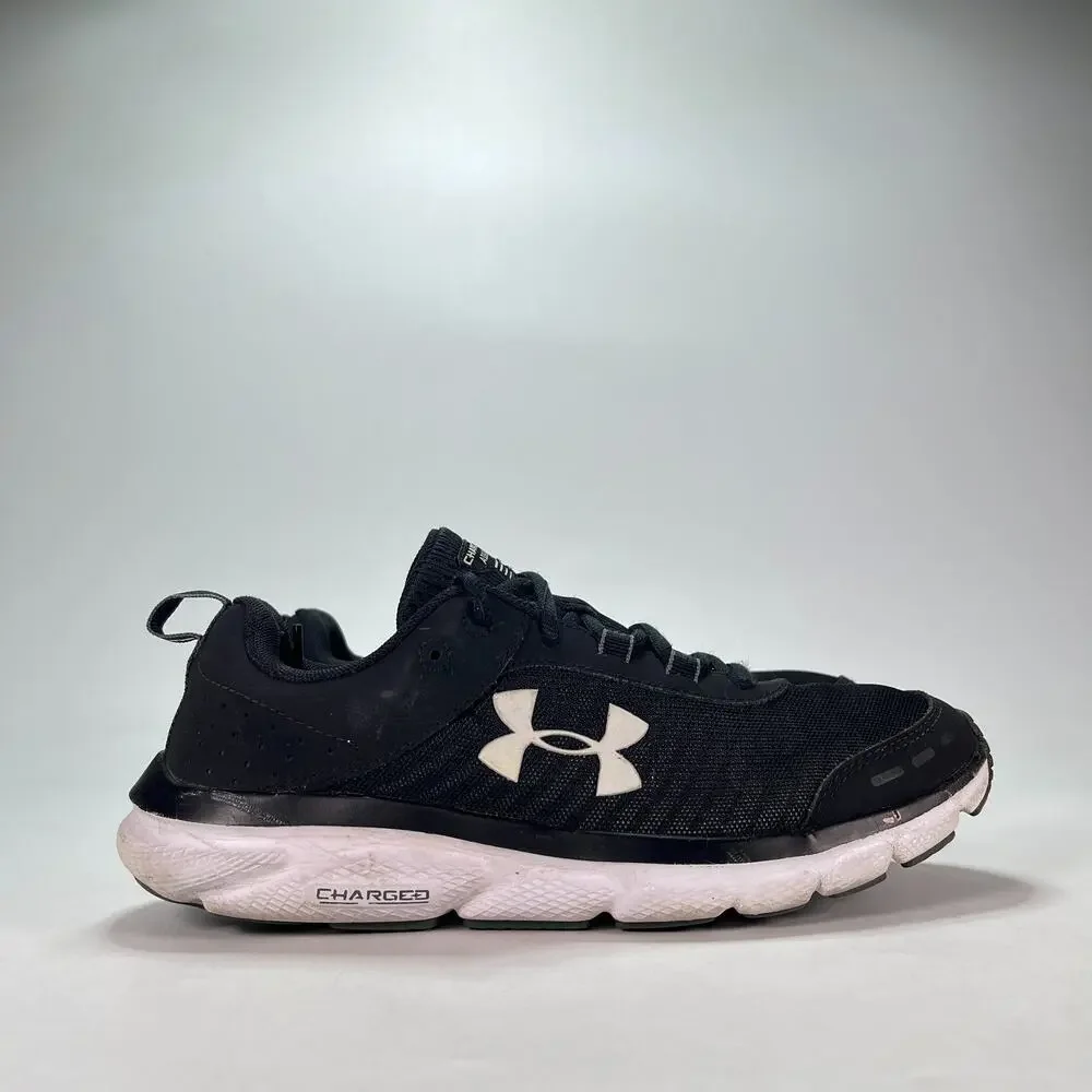 Under Armour Charged Assert 8 Black Running Shoes 3021972-001 Women's Size 9.5